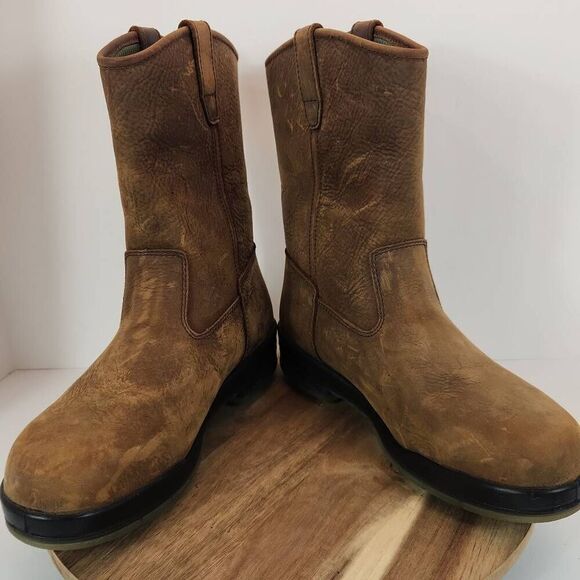 Wolverine Men's Durashock Steel Toe Work Boot Size 9.5 Extra Wide Insulated - Picture 8 of 13